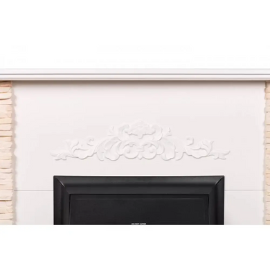 Каминокомплект Ларнака CREAM + INVER BLACK
