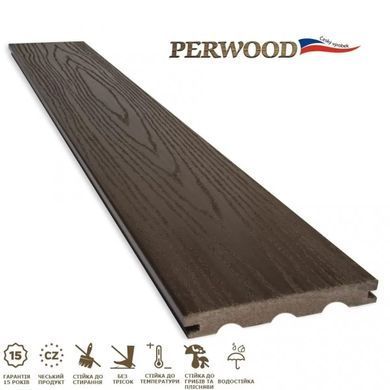 Терасна дошка ДПК Perwood REAL MASSIVE (цілісна структура)