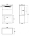 Електрокамін AFLAMO TOWER 56 + STAND