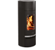 Дров'яна кругла піч для дому Color Stove G2 BLACK STEEL