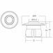 Форсунка стеновая Emaux EM3301, под бетон
