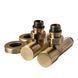 Кран кутовий NAVIN 1/2 "х1/2", подовжений, антична бронза, 2 шт.