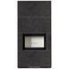 Камін Kratki FLOKI BOX 8 kW &Oslash; 160 в обудові з керамограніту FOKOS GRAFITE
