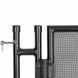 Двері із замком для огорожі Aquaviva Fence Black