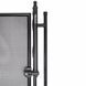 Двері із замком для огорожі Aquaviva Fence Black