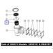 Корзинка с ручкой для скиммеров Emaux Standard EM0010/0020 (89150201/89150101)