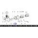 Уплотнительное кольцо к прижимному фланцу корпуса насоса Emaux SC (02011089)