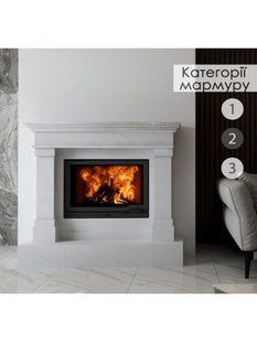 Каминная облицовка Hitis Глория, материал мрамор категории 2