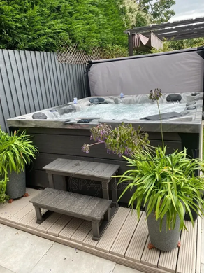 SPA бассейн Superior Spas Premium Onyx Odyssey V3 (Сірий) (Англия), 220&times;220&times;94 см