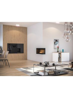 Біокамін Simple Fire CORNER 900 R Зі склом