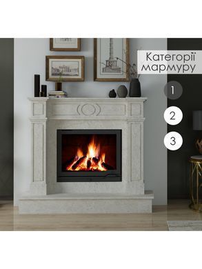 Каминная облицовка Hitis Прованс, материал мрамор категории 1