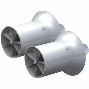 Турбинная система Hydrostar BGA 1200 Double (160&ndash;1200 м3/ч, 230 В, на кронштейне)