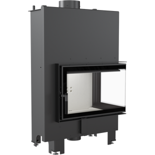 Каминная топка Kratki MBM PW 10 правая BS (12,0 кВт)