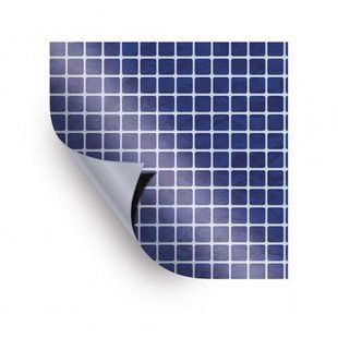 Пленка AV FOL для обработки бассейна, серия RELIEF-AR &ndash; 3D MOSAIC DARK BLUE, 1,6 мм, 1,65 м, Vagner