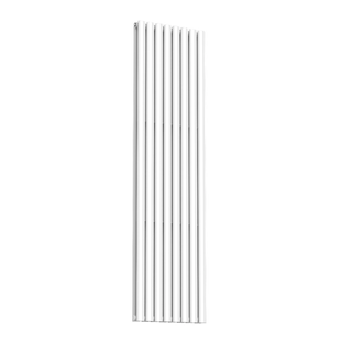 Вертикальный радиатор Ellipse Double 480х1800-8, anticor, белый