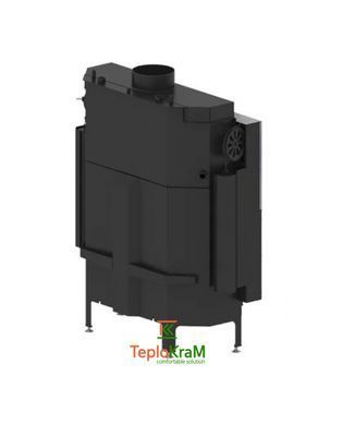 Каминная топка с водяным контуром HITZE ALAQS90x41.G-D 21 кВт, с гильотиной