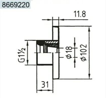 Комплект гідромасажу Standard 6 фор., 1,5 кВт, WS