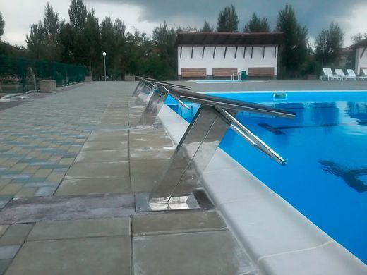 Тумба для прыжков в воду - 500 Aldis, AISI 304