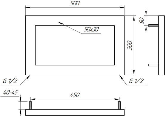 Сушка для рушників Appena 50x30 см