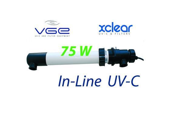 УФ стерилизатор или комплект встраиваемой УФ лампы UV-C XClear In-Line 75W
