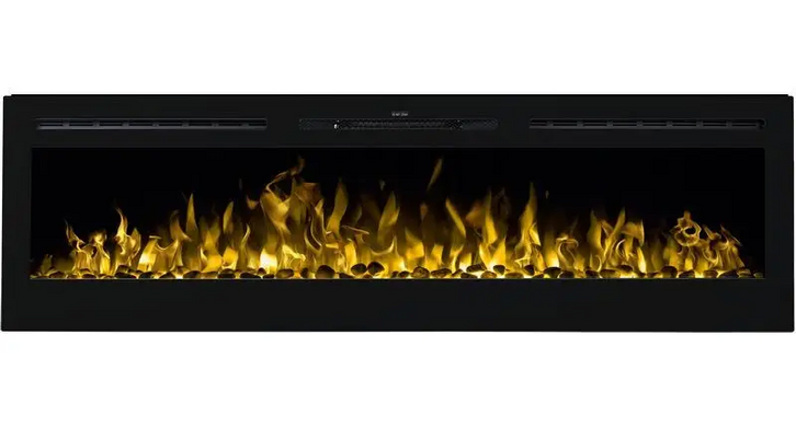 Электрический настенный камин A &mdash; Flame Majestic 72 черный