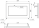 Сушка для рушників Appena 50x30 см