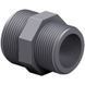 Ніпель ПВХ Effast RERNRE090G перехідний, із зовнішнім різьбленням, d3"x2"