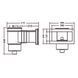 Скиммер Emaux EM0020C Wide бетон