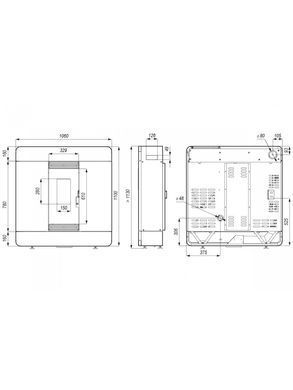 Пеллетная печь Defro Home AIRPELL Черный
