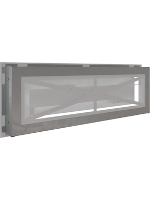 Вентиляционная решетка Kratki 17x49 см WIND белая