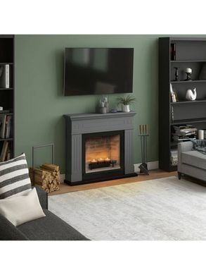 Камінокомплект Tagu LARSEN ZenFlame сірий