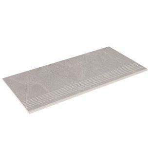 Бортовая плитка прямая Aquaviva Ardesia Gray 595x289x20 мм