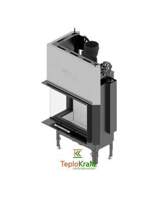 Каминная топка Hitze HST 59x43.LG 12,2 кВт, левая с гильотиной
