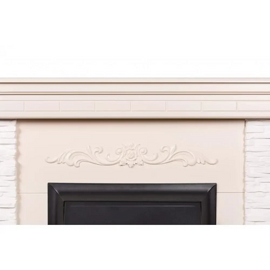 Каминний комплект Марсель White + HORTON BLACK