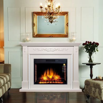Камінокомплект ArtiFlame SOHO AF28S БІЛИЙ ДУБ (ЗІ ЗВУКОМ)
