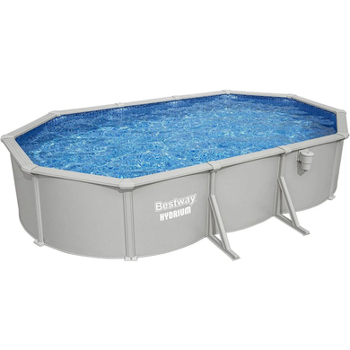 Збірний басейн Bestway Hydrium 56369 (610х360х120 см) з пісочним фільтром, сходами та тентом