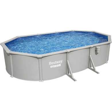 Збірний басейн Bestway Hydrium 56369 (610х360х120 см) з пісочним фільтром, сходами та тентом