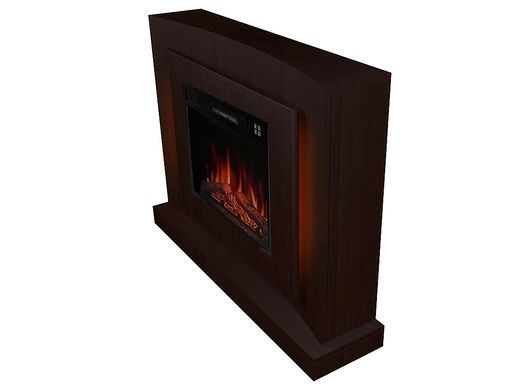Электрокамин ArtiFlame Lucca AF23S махагон коричневый антик