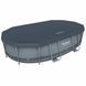 Каркасный бассейн Bestway 56448 Power Steel (488х305х107 см) с картриджным фильтром, лестницей и защитным тентом