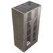 Камін Kratki FLOKI BOX 8 kW &Oslash; 160 в обудові з керамограніту FOKOS PIOMBO