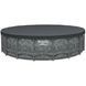 Каркасный бассейн Bestway Grey 561KE (610х132 см) с песочным фильтром, тентом и лестницей