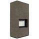 Камін Kratki FLOKI BOX 8 kW &Oslash; 160 в обудові з керамограніту FOKOS PIOMBO