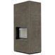 Камін Kratki FLOKI BOX 8 kW &Oslash; 160 в обудові з керамограніту FOKOS PIOMBO