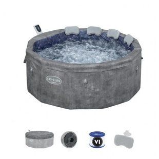 Джакузи - СПА Lay-Z-Spa Carrara со встроенными панелями, Bestway, 170 х 65 см (6 мест: 1 325 л/час, аэро)