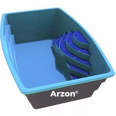 Композитний басейн Arzon Люкс 1 (515х315х150 см)
