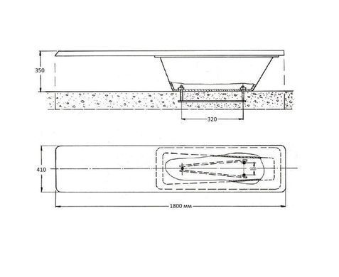 Прыжковая доска ACQUA SOURCE