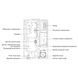Котел електричний MIDEA DSFB100BW, 10 кВт, 220/380В, до 80 м.кв, з насосом та баком