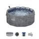 Джакузі - СПА Lay-Z-Spa Carrara зі вбудованими панелями, Bestway, 170 х 65 см (6 місць: 1 325 л/год, аеро)