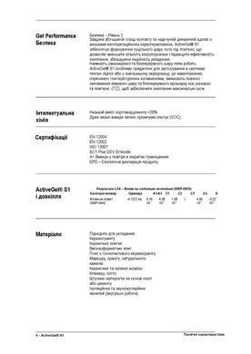 Клей для плитки Litokol К50 20 кг Active Gel S1 Білий ACTGS1B0020