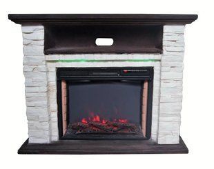 Электрический каминокомплект Bonfire Ellison Stone 24 suite с костром JREC2024AS 24